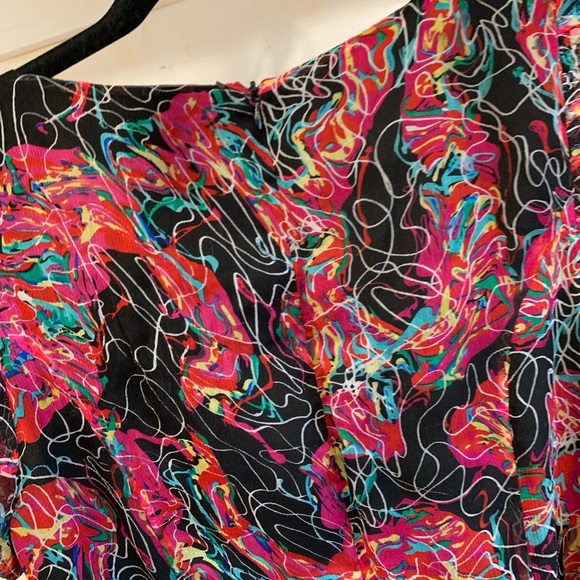 Eci New York | Swirl Patterned Dress - Picture 6 of 7